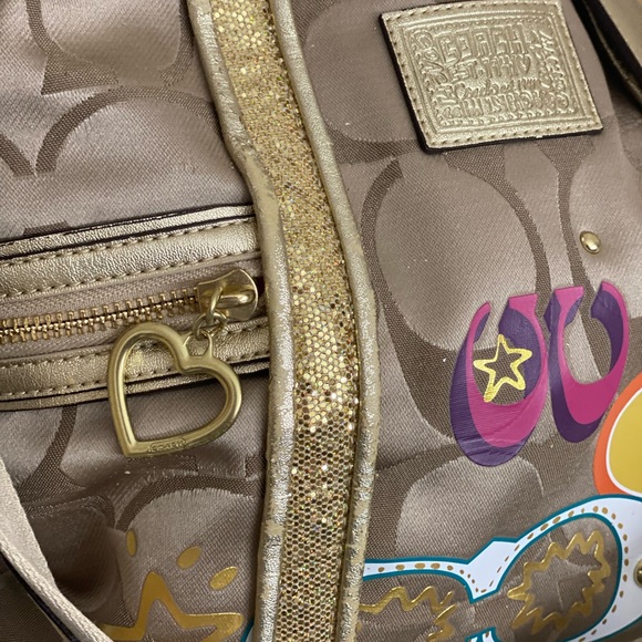 ❌SOLD❌ Coach poppy purse - Picture 6 of 8